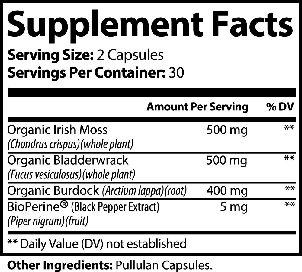 Sea Moss (60 Capsules)