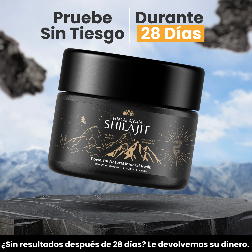 SHILAJIT PURO DEL HIMALAYAS